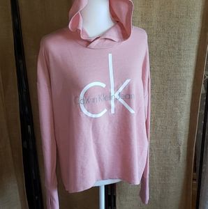 Calvin Klein | Peach Sweatshirt with hoodie